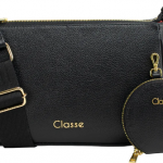 Bolsa Couro Classe Couro ref. 3014 Preta