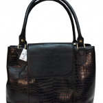 Bolsa Couro Romana ref.2356 Preta