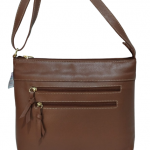 Bolsa Couro Romana ref. 2065 Caramelo