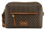 Bolsa Classe Couro ref.3476 canvas marrom