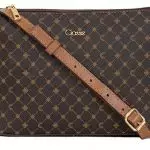 Bolsa Couro Classe Couro Transversal ref. 2251-3 monograma