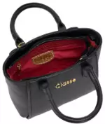 Bolsa Couro Classe Couro ref. 3037 Preta - Imagem 3