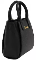 Bolsa Couro Classe Couro ref. 3037 Preta - Imagem 2