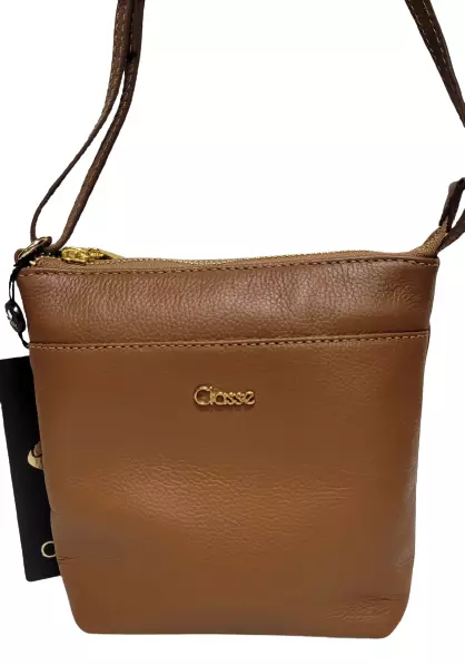 Bolsa Couro Classe Couro ref. 3038 Nocciola