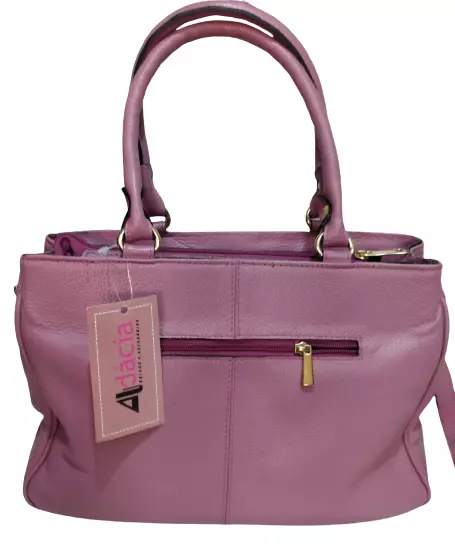 Bolsa Couro Audácia ref. 7352 Fúcsia - Imagem 2