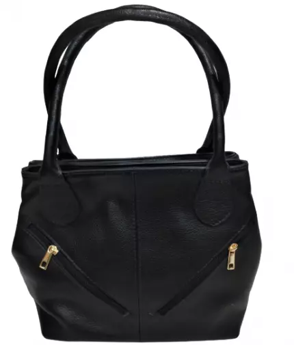 Bolsa Couro Romana ref. 924 Preta