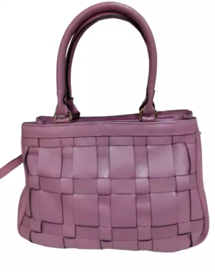 Bolsa Couro Audácia ref. 7352 Fúcsia
