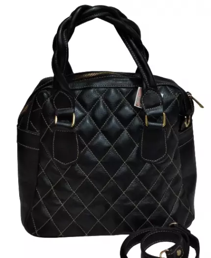 Bolsa Couro Romana ref. 2221 Preta