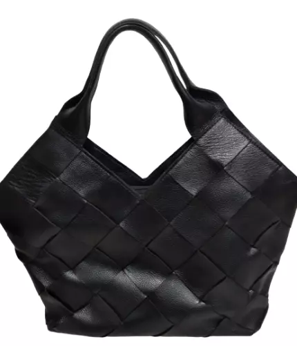 Bolsa Couro Romana ref. 2508 Preta