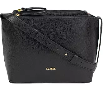 Bolsa Couro Classe Couro ref. 2633 Preta