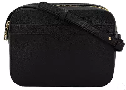 Bolsa de Couro Classe Couro ref. 3196 Preta
