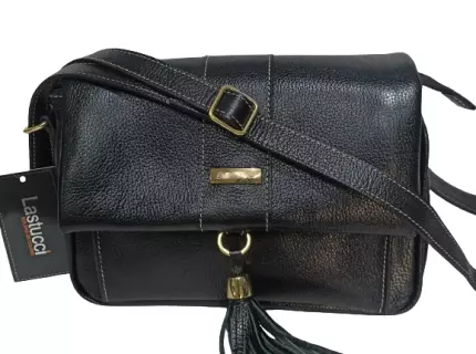 Bolsa Couro Lastucci ref. 2330 Preta