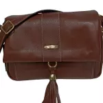 Bolsa Couro Lastucci ref. 2330 Pinhão