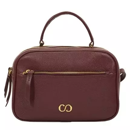 Bolsa Classe Couro ref. 3310 Vinho