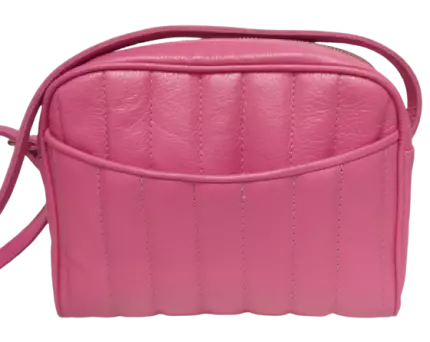 Bolsa Couro Romana Rosa